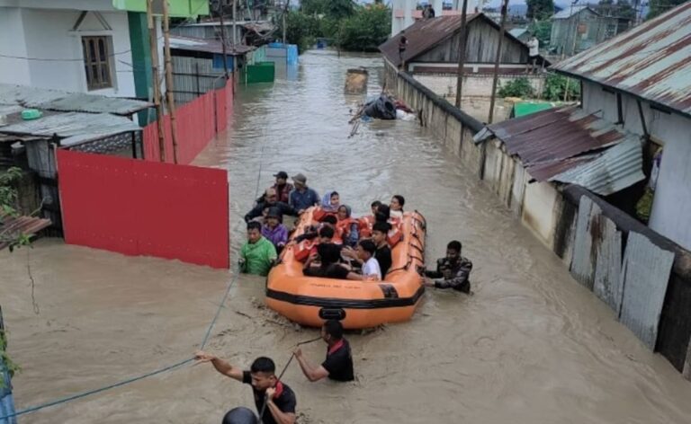 Over 19,000 People Affected, 3,300 Houses Damaged In Manipur Floods