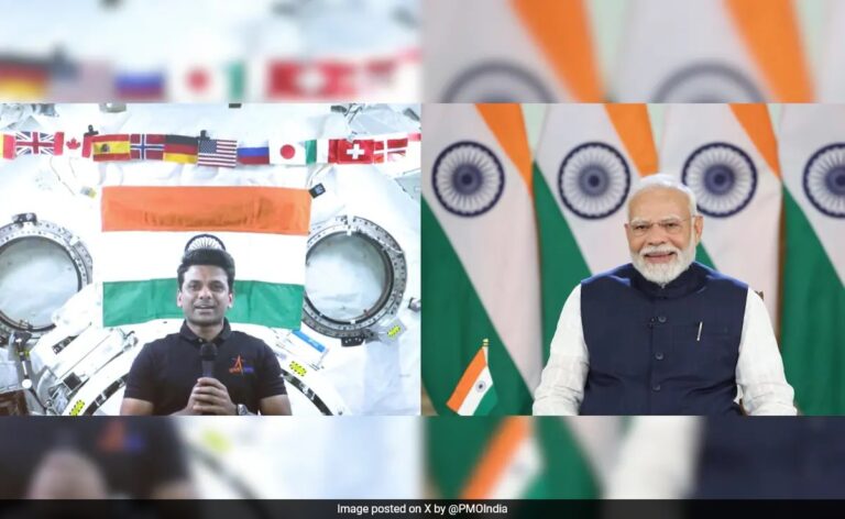 In Conversation With PM Modi, Shubhanshu Shukla Shares How Life Is On ISS