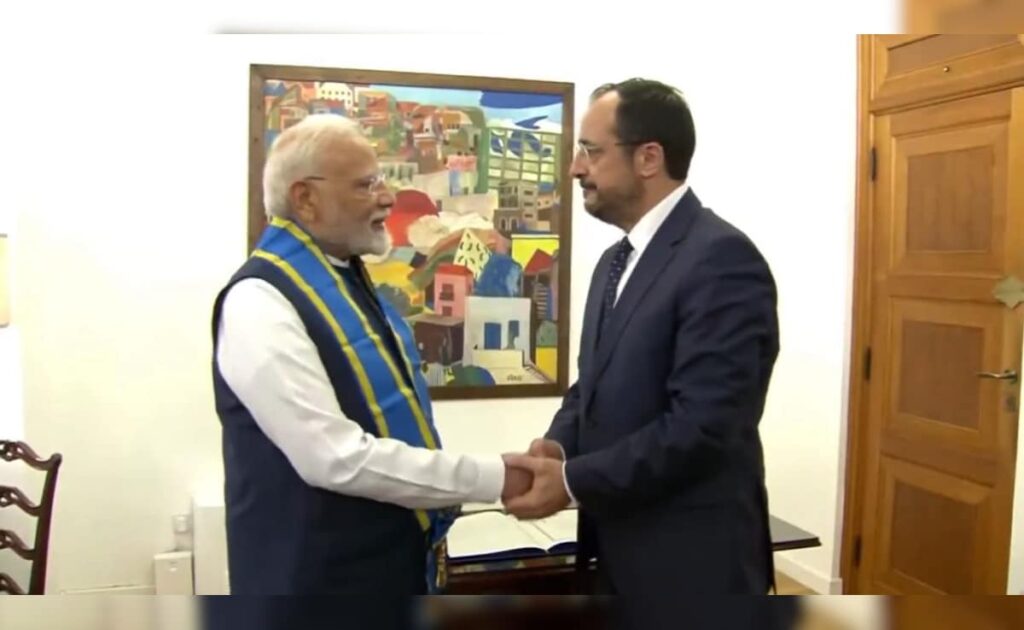 "Humbled": PM Modi Conferred With Cyprus' Highest Civilian Honour