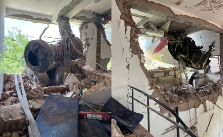 Pics Show Air India Plane Crashed On Medical Students' Hostel In Ahmedabad