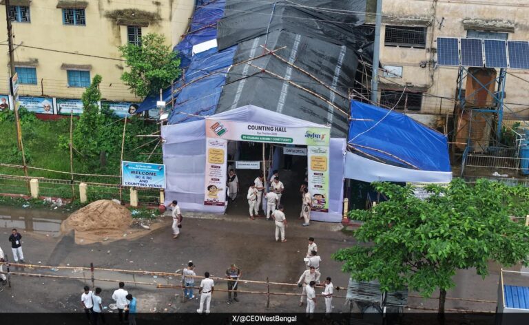 In Pics: Counting Of Votes For By-Election To 5 Seats In 4 States