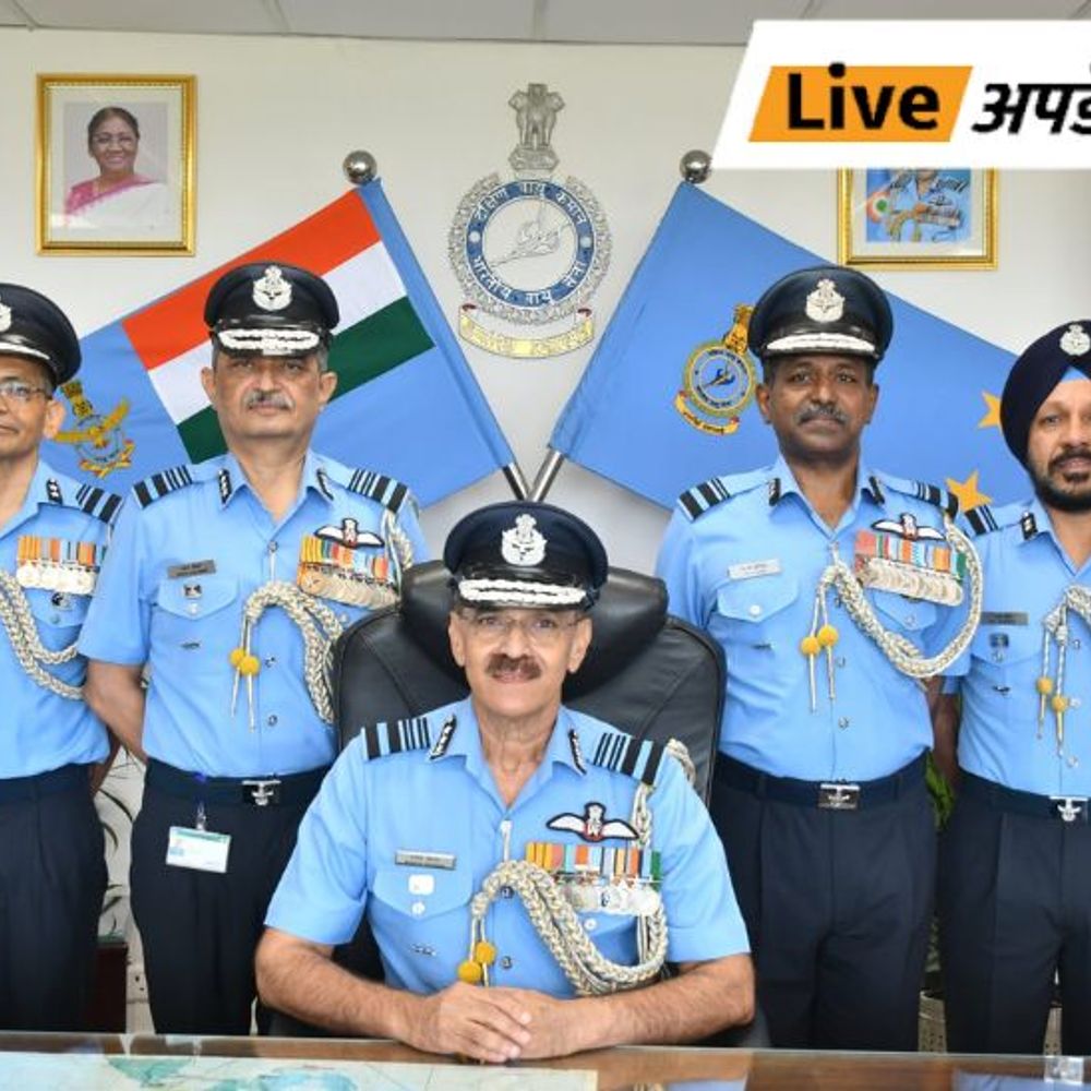 भास्कर अपडेट्स:एयर मार्शल मनीष खन्ना को सदर्न एयर कमांड की जिम्मेदारी सौंपी गई, कार्यभार संभाला