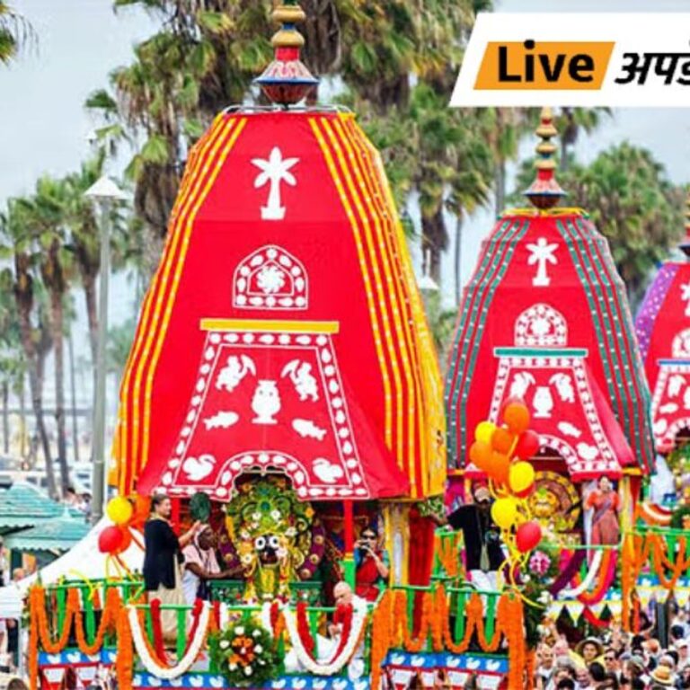 भास्कर अपडेट्स:गुजरात रथ यात्रा- AI भीड़ मैनेज करेगी, 27 जून को 15 लाख लोग जुटेंगे