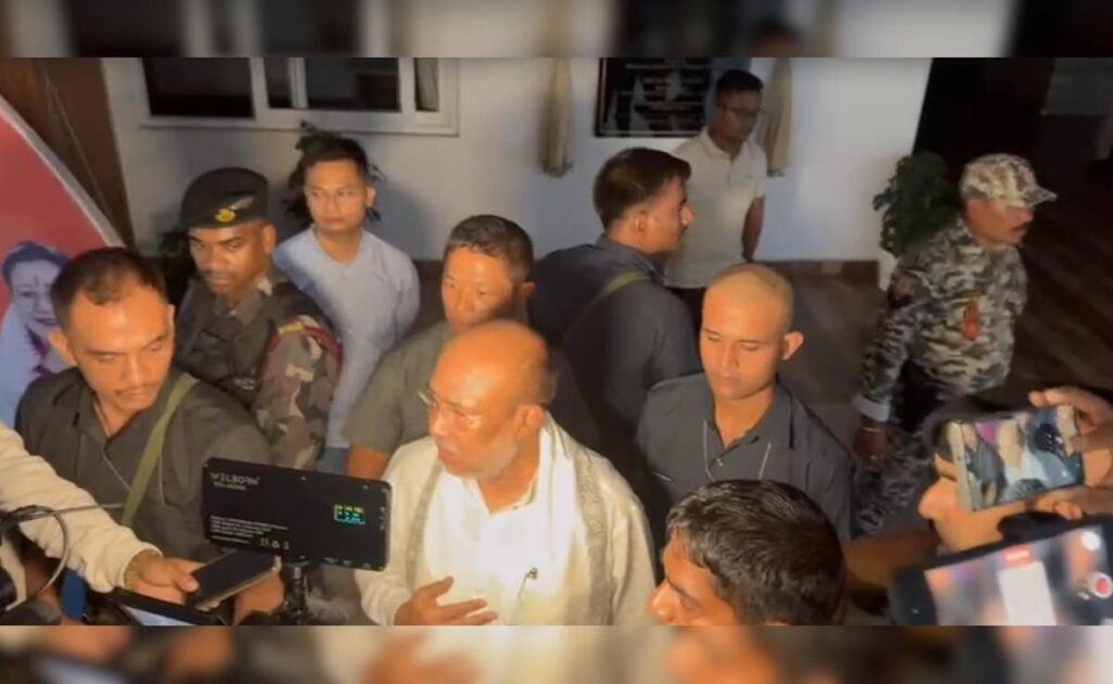 Peace, Government Formation Discussed At BJP Manipur MLAs' Meet