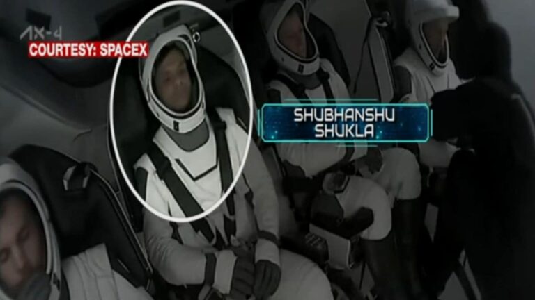 "Orbiting The Earth. Jai Hind, Jai Bharat": Shubhanshu Shukla's Space Message