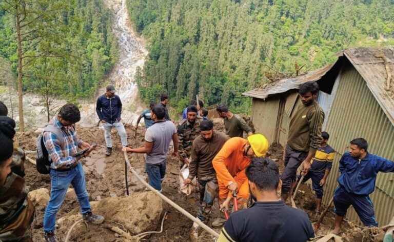 Army Uses Drone Tech In Sikkim Landslide Rescue