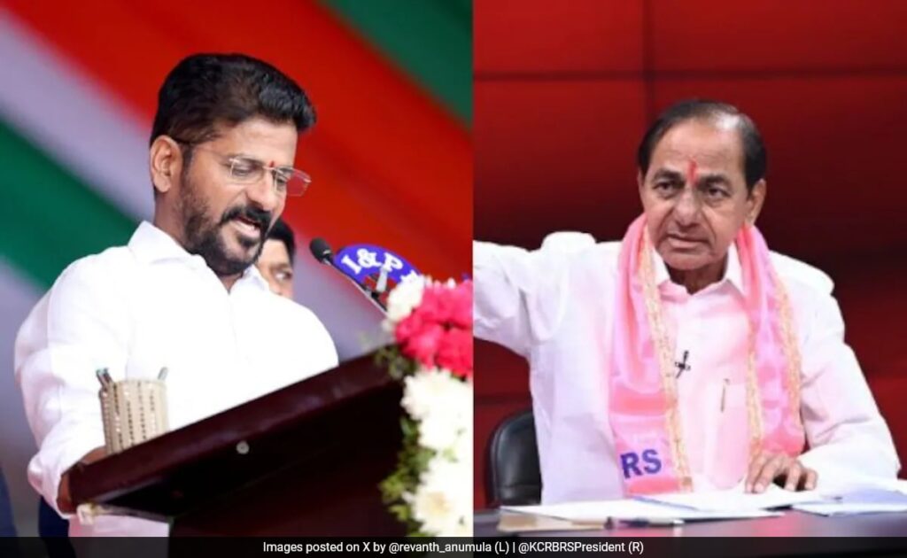 Revanth Reddy Challenges Chandrababu Naidu Over Godavari Water, Blames KCR