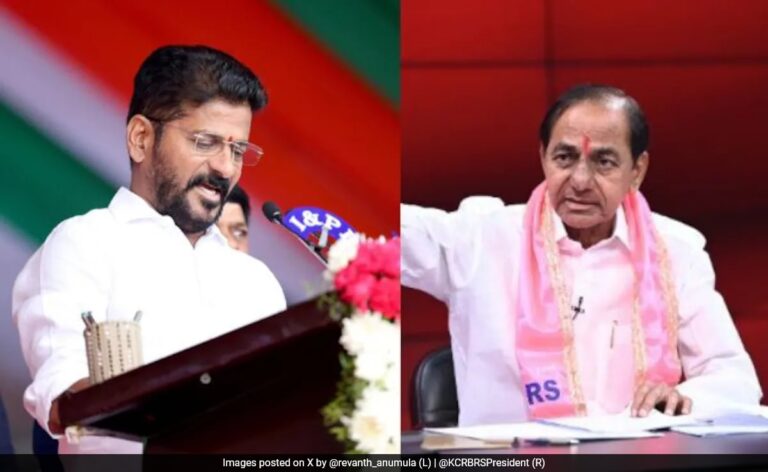 Revanth Reddy Challenges Chandrababu Naidu Over Godavari Water, Blames KCR