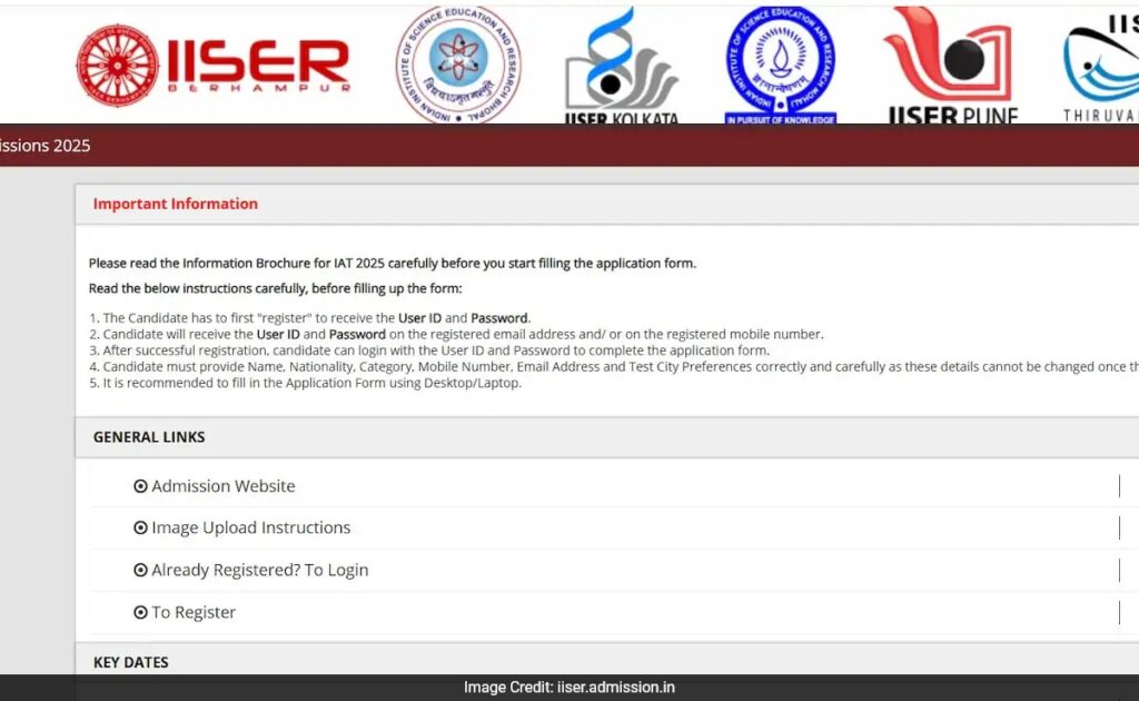IISER Aptitude Test 2025 Result Out Soon, Document Submission Ends Today
