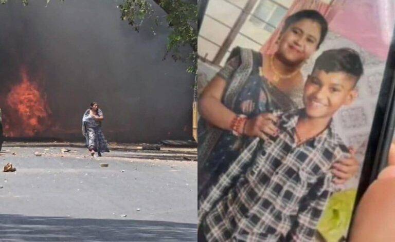 Video: At Air India Plane Crash Site, A Mother Tries To Save Her Son