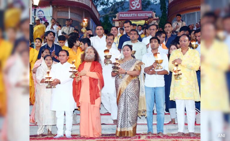 Rekha Gupta Takes Holy Dip In Ganga, Vows To Make Yamuna "As Clean, Beautiful"