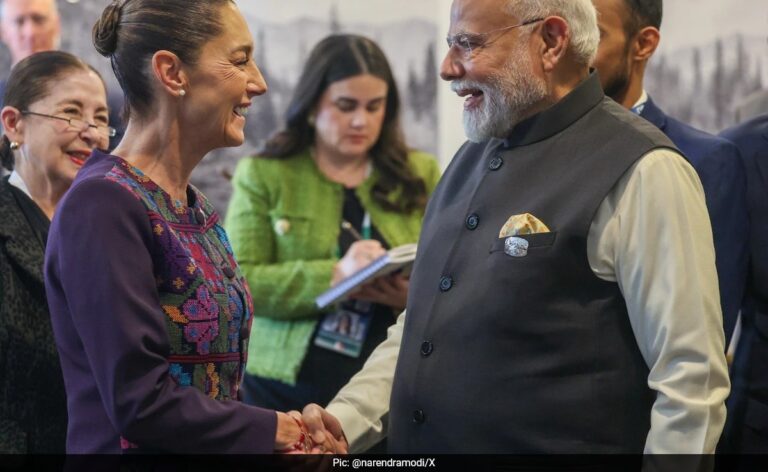 PM Thanks Mexico's President For Support In India's Fight Agains Terrorism