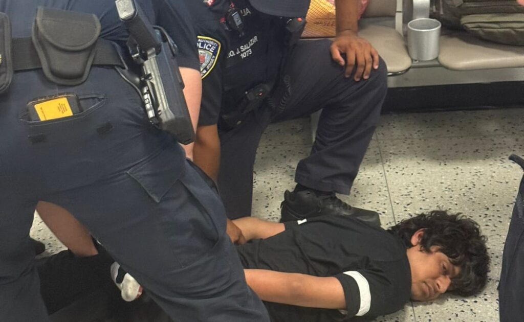 Indian Man Who Was Pinned Down At US Airport Had Entered Country Illegally