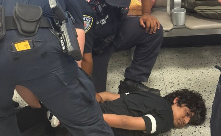 Indian Man Who Was Pinned Down At US Airport Had Entered Country Illegally