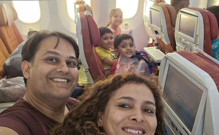 Smiling Selfie On Ill-Fated Plane: A Doctor Couple And Their 3 Young Children