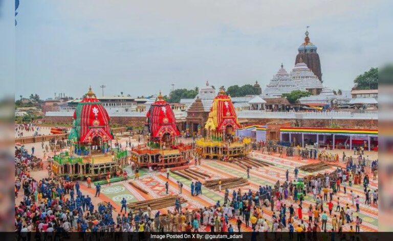 Jagannath Rath Yatra: Adani Group Begins "Prasad Seva" For Pilgrims At Puri Dham