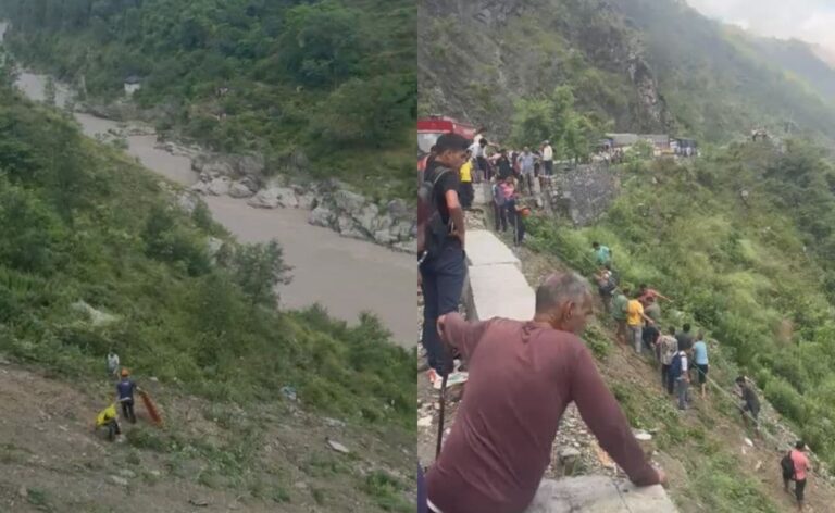 11 Missing After Bus Falls Into Alakananda River In Uttarakhand's Rudraprayag