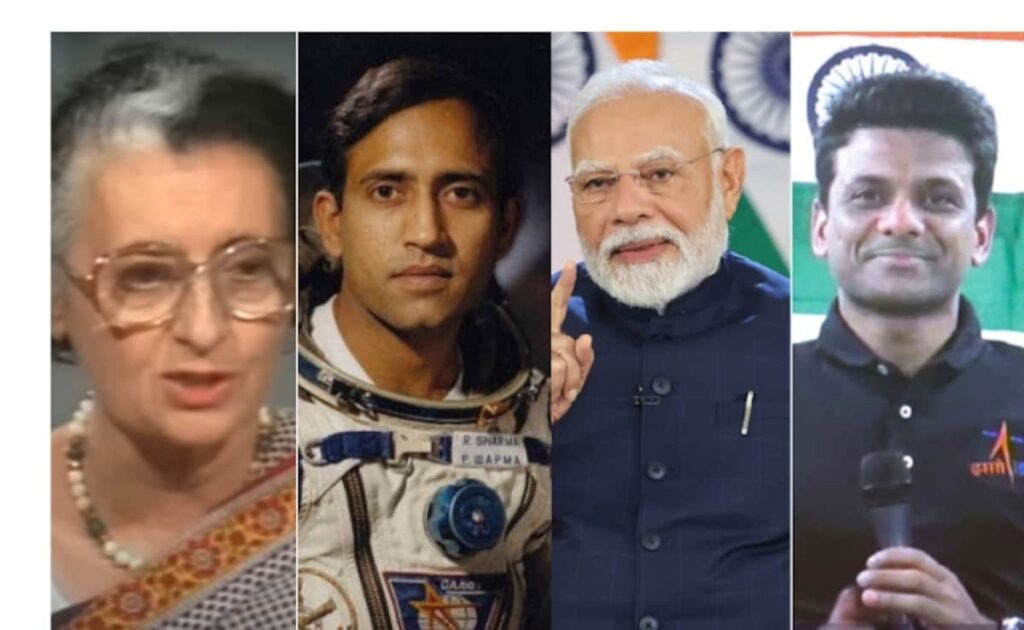 "Saare Jahan Se" To "Bharat Mata Ki Jai": 2 PMs, 2 Astronauts 41 Years Apart
