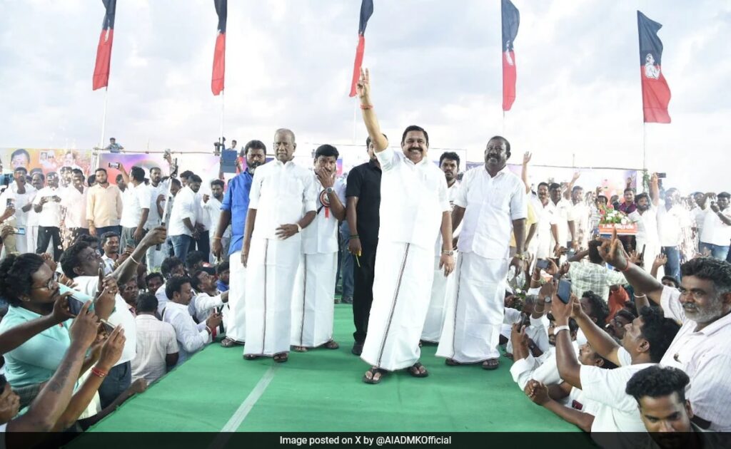 EPS To Kick Off 2026 Poll Campaign Today, Hopes To Revive AIADMK's Fortunes