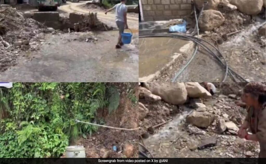 Himachal Pradesh's Mandi Faces Severe Water Crisis After Cloudburst, Floods