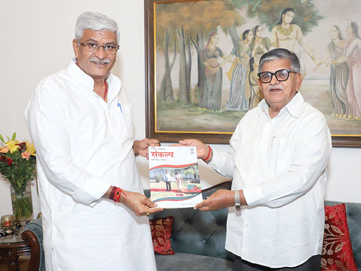 चंडीगढ़ में इलेक्ट्रिक बसों की मांग लेकर दिल्ली पहुंचे प्रशासक:केंद्रीय मंत्री खट्टर से की मुलाकात; रेल नेटवर्क को लेकर अश्विनी वैष्णव से मिले