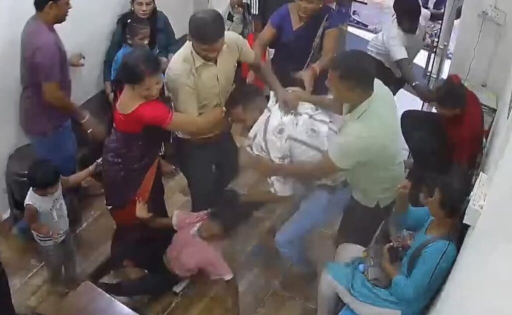 Receptionist Kicked, Slammed By Man. She Asked Him To Wait To Meet Doctor