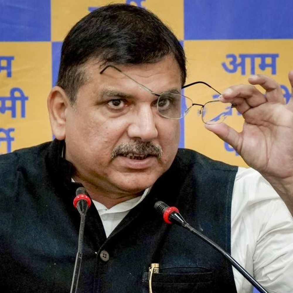 आम आदमी पार्टी अब I.N.D.I.A का हिस्सा नहीं:सांसद संजय सिंह ने कांग्रेस की भूमिका पर सवाल उठाए, कहा- यह कोई बच्चों का खेल नहीं