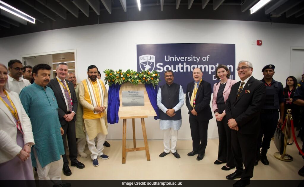Southampton University Opens First Foreign Campus In Gurugram