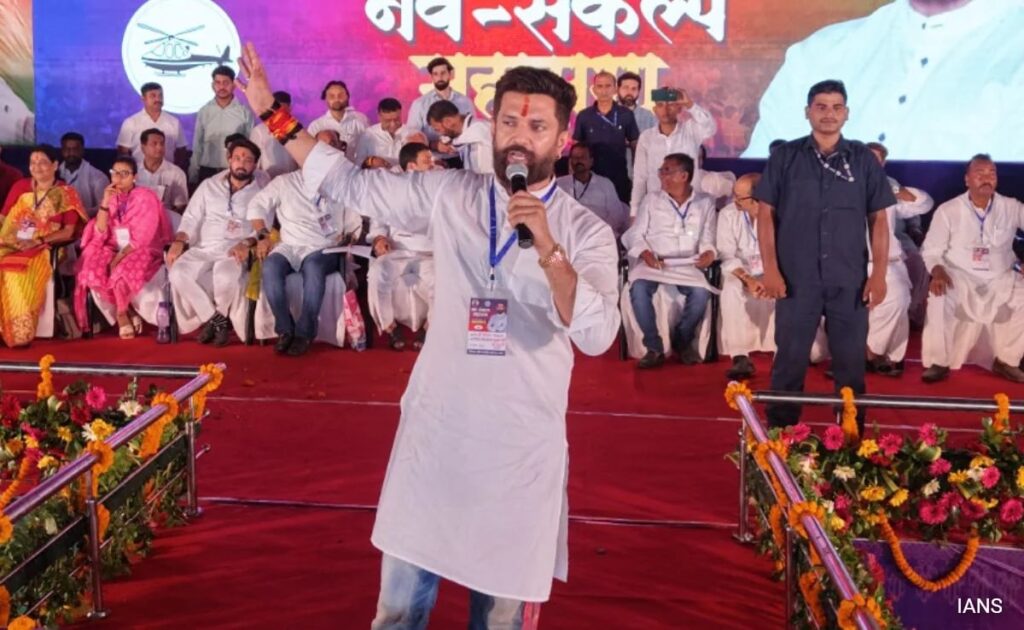 Chirag Paswan Declares He Will Contest All 243 Seats In Bihar Elections