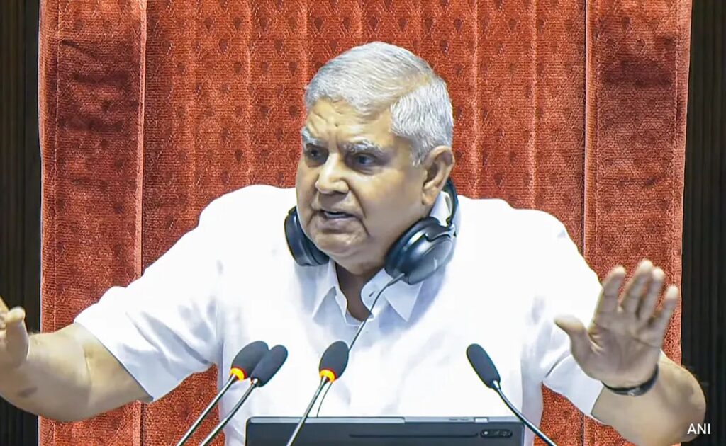 Jagdeep Dhankhar's Eventful Day In Parliament Before He Resigned As Vice President