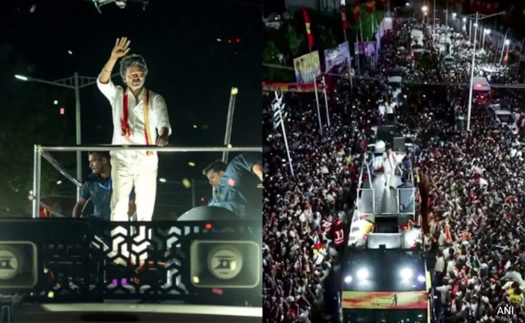 'Deliberate Display Of Power': Cops Slam Actor Vijay Over Karur Stampede