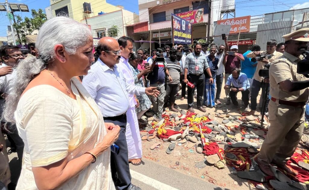 "Unimaginably Painful": Nirmala Sitharaman Visits Karur Stampede Site