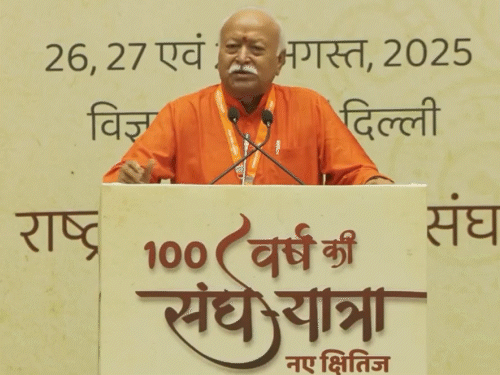 RSS के 100 साल होने पर देश में 7 प्रोग्राम:स्वयंसेवक घर-घर जाकर संघ के बारे में बताएंगे; मोहन भागवत विदेश भी जाएंगे