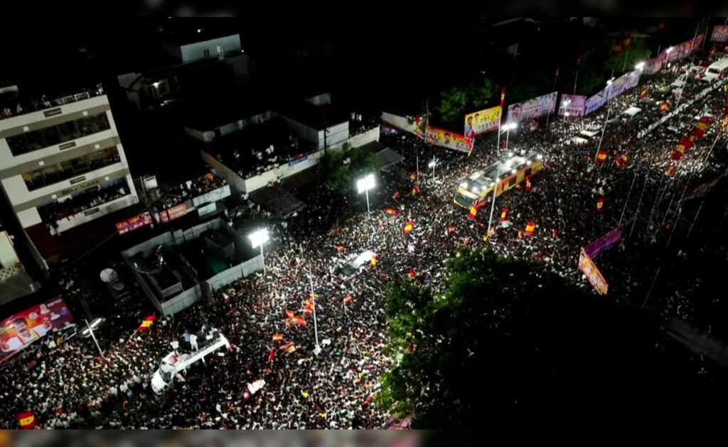 TVK Leader Arrested After Stampede At Actor-Politician Vijay's Rally