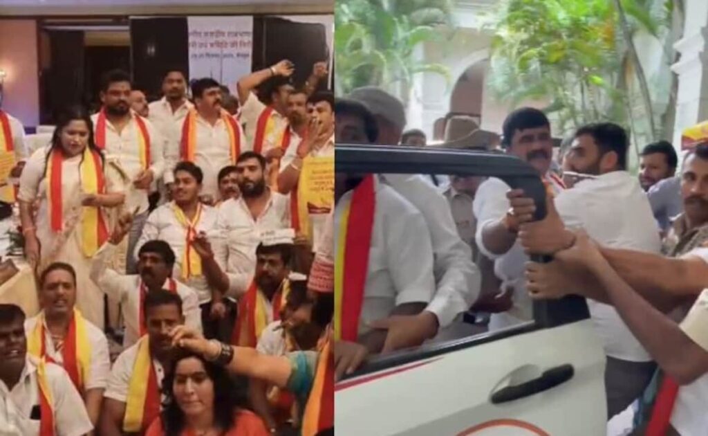 Pro-Kannada Protesters Barge Into Bengaluru's Taj West End, Disrupt Event Attended By MPs