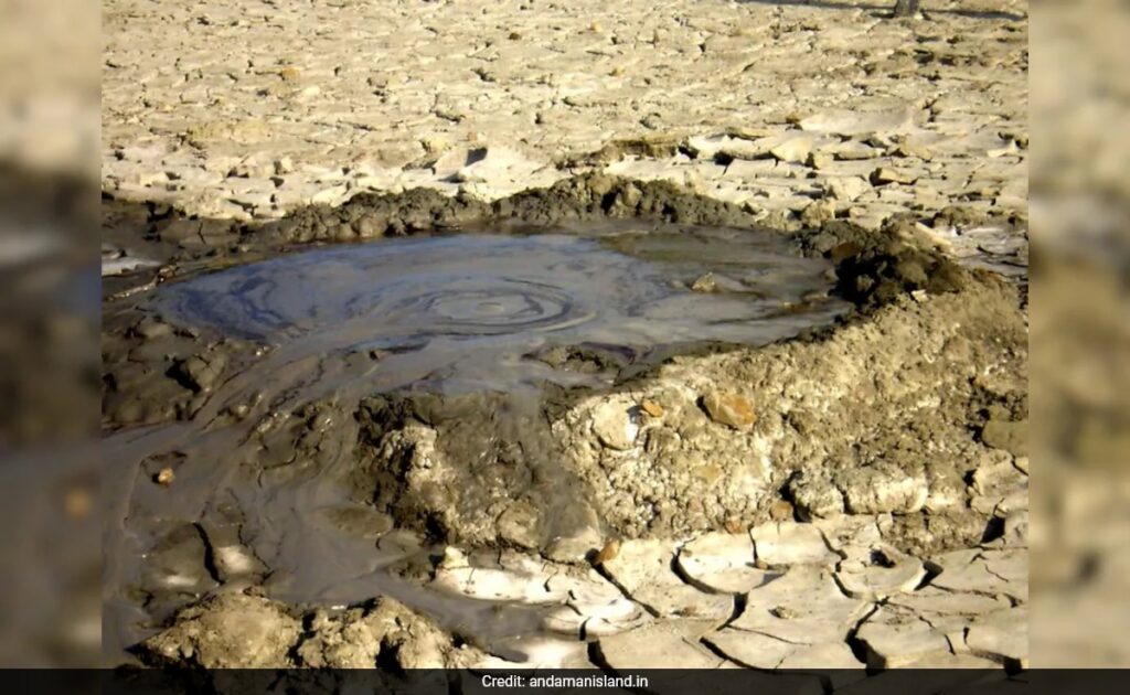 India's Only Mud Volcano Erupts After 20 Years In Andamans