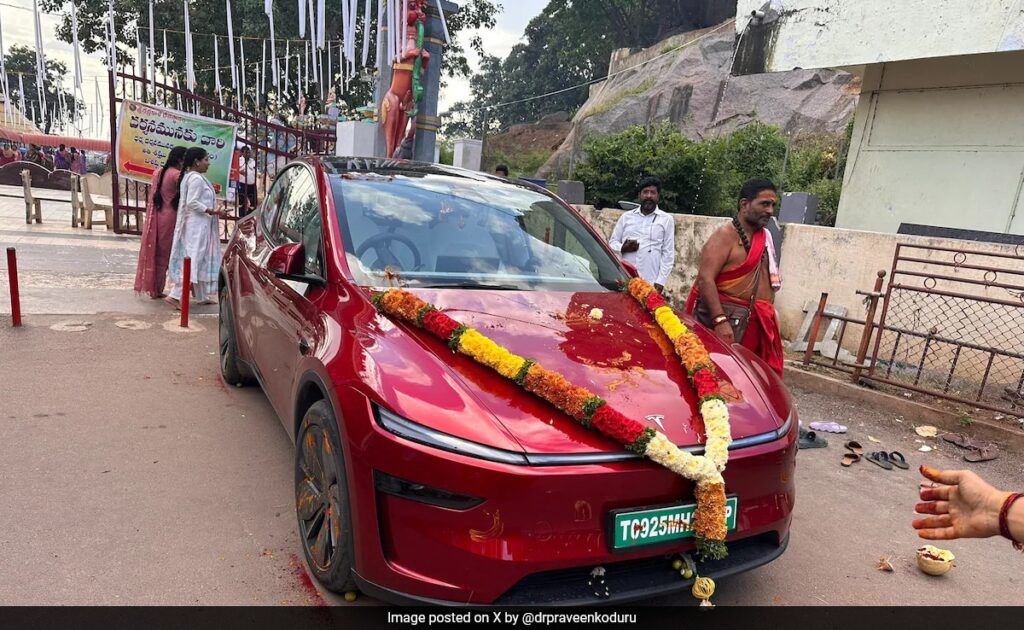 "For 5-Star Safety In Indian Culture...": Hyderabad Tesla Owner's Viral Post