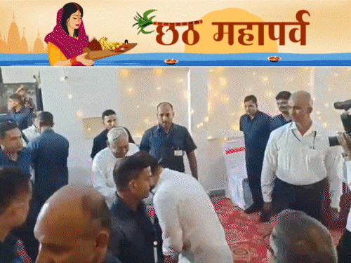 खरना पूजा से शुरू हुआ 36 घंटे का निर्जला उपवास:चिराग के घर प्रसाद खाने पहुंचे नीतीश; जेपी सेतु घाट पर फिसलन, व्रती बोले-अर्घ्य कैसे देंगे