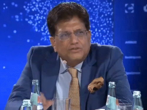 पीयूष गोयल बोले-भारत बंदूक तानकर डील नहीं करता:ट्रेड डील पर US से बातचीत जारी, हाई टैरिफ से निपटने नए मार्केट्स ढूंढ रहे