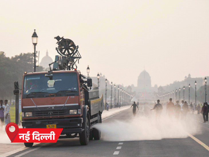 देश में 3 सिस्टम एकसाथ एक्टिव:गुजरात के अमरेली में 2 घंटे में 6 इंच बारिश; साइक्लोन मोन्था के चलते आंध्र में स्कूल बंद