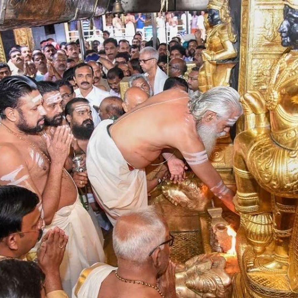 सबरीमाला गोल्ड चोरी केस:पोट्टी की इनकम नहीं फिर भी दिया लाखों का दान; मंदिर में सोना चढ़ाने का काम दूसरे व्यापारियों ने स्पॉन्सर किया था