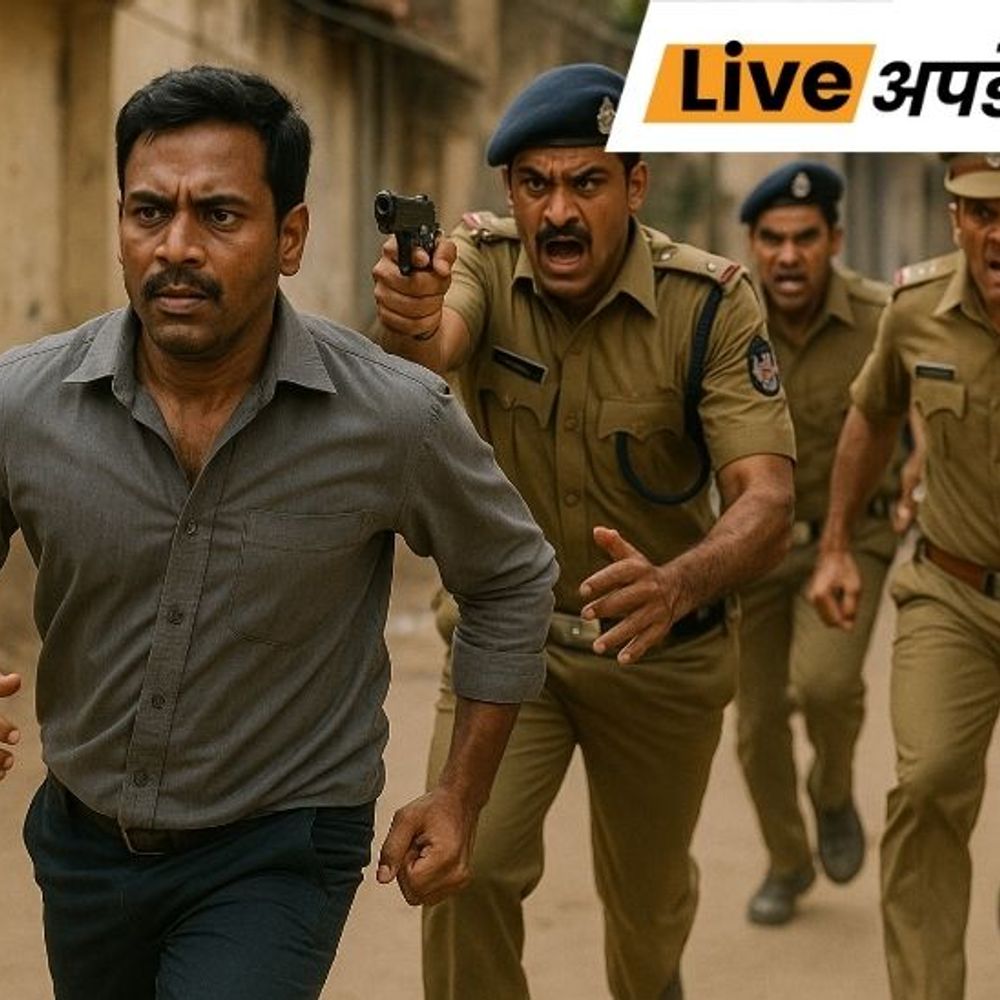 भास्कर अपडेट्स:दिल्ली पुलिस ने एनकाउंटर के बाद वॉन्टेड अपराधी को पकड़ा, एक लूट केस में हुई कार्रवाई