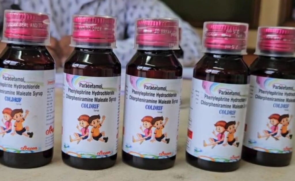 Tamil Nadu Bans 'Coldrif' Cough Syrup After Child Deaths In Madhya Pradesh, Rajasthan