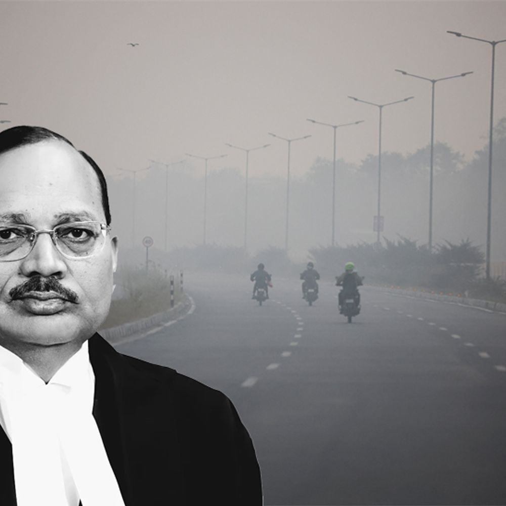 CJI सूर्यकांत बोले-कल डेढ़ घंटा टहला, तबीयत बिगड़ गई:दिल्ली में प्रदूषण चिंताजनक, हल निकालना होगा; सुप्रीम कोर्ट में वर्चुअल सुनवाई करने पर विचार