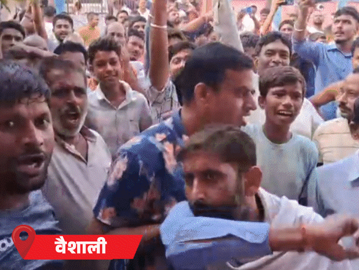 बिहारशरीफ में पर्ची बांट रहे 4 बीजेपी कार्यकर्ता हिरासत में:10 जिलों में EVM खराब, वोट चोर के नारे लगे; 9 बजे तक 13.13% मतदान