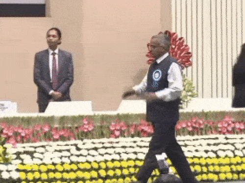 अल्मोड़ा के कांडपाल को राष्ट्रपति ने दिया राष्ट्रीय जल पुरस्कार:सम्मान पाने वाले राज्य के पहले व्यक्ति, जल स्रोतों को फिर से जिंदा किया