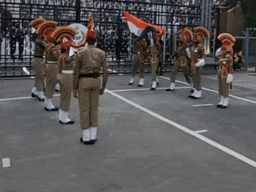 अटारी-वाघा बॉर्डर रिट्रीट सेरेमनी के समय में बदलाव:शाम 4.30 से 5 बजे तक होगी, सर्दियों के दौरान लागू रहेगा नया टाइम टेबल