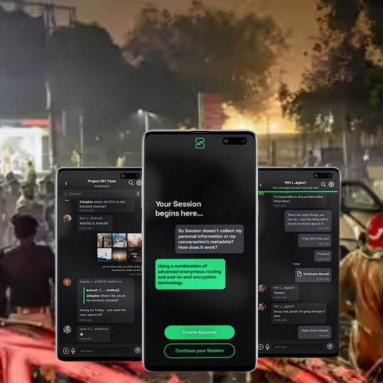 दिल्ली ब्लास्ट आतंकियों ने सेशन एप यूज किया:रजिस्ट्रेशन के लिए फोन नंबर, ईमेल की जरूरत नहीं; मैसेज ट्रेसिंग बेहद मुश्किल