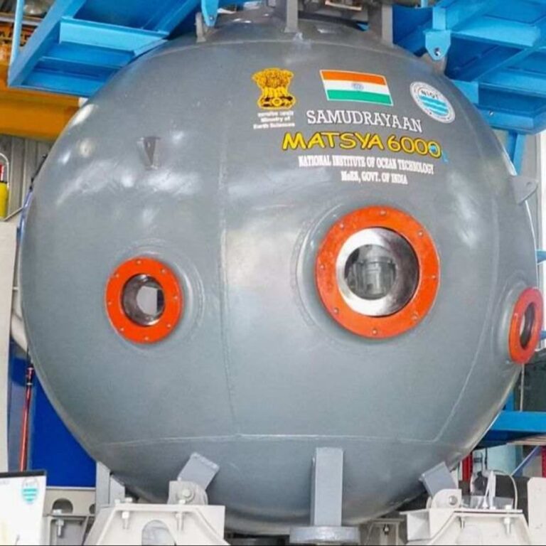चेन्नई के ओशन इस्टीट्यूट में समुद्रयान आकार ले रहा:इसके 50% हिस्से स्वदेशी, ये खास वैज्ञानिक पनडुब्बी 4 घंटे में 6km की गहराई में पहुंचेगी