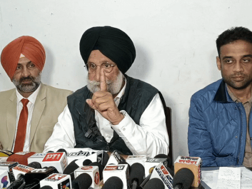 सांसद सुखजिंदर रंधावा ने 12 गैंगस्टरों के पते बताए:बोले- करो एक्शन अब; भगवंत मान डिजास्टर मुख्यमंत्री, DGP मैसेज का जवाब नहीं देते